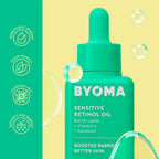 BYOMA Sensitive Retinol Oil, Face Oil for Retinol Beginners (30ml)
