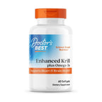 Buy now Doctors Best Enhanced Wild Caught Antarctic Krill (Superba2) Plus Omega-3s, Supports Heart & Brain Health, Non-GMO, Gluten Free 60 Softgels at indiglob india