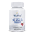 Nordic Naturals Melatonin Gummies, Sugar Free, 1.5mg Raspberry - 60 Count | Zero sugar melatonin gummies w/ 1.5 mg per serving for restful sleep and antioxidant support. Raspberry flavor, vegan formula