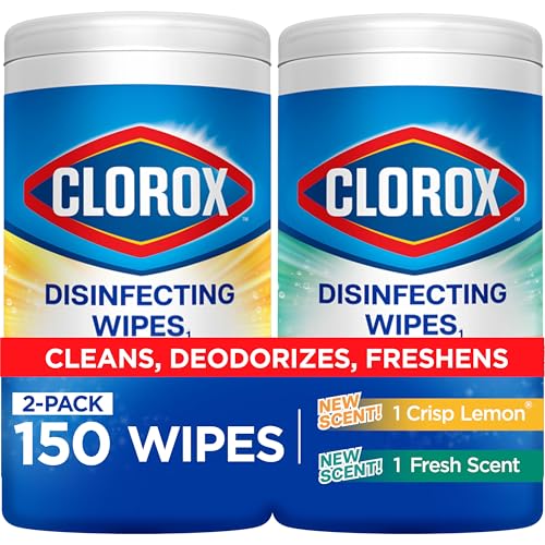 Buy now Clorox Disinfecting Cleaning Wipes Variety Pack, 75 Count Each, Pack of 4 (Package May Vary) at indiglob india