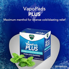 Buy now Vicks VapoPads Plus with Intense Cold Blasting Menthol - Vapor Pads Refill for Vicks Humidifiers and Steam Inhalers, Scent Pads for Congestion Relief, 20-Pack, Box Color May Vary at indiglob india
