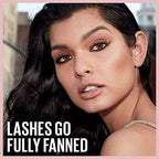 Buy now Maybelline Lash Sensational Washable Mascara, Lengthening and Volumizing for a Full Fan Effect, Blackest Black, 2 Count at indiglob india