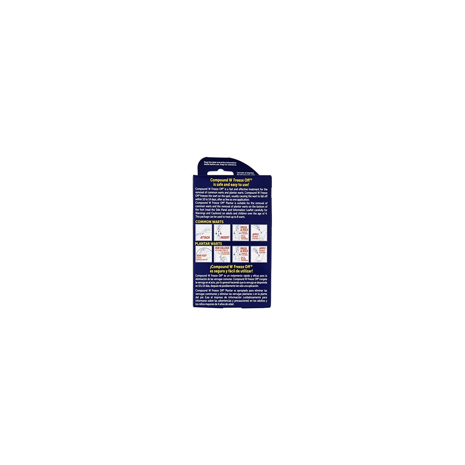 Buy now Compound W Wart Remover, Freeze Off Kit, 8 ct (Packaging May Vary) at indiglob india