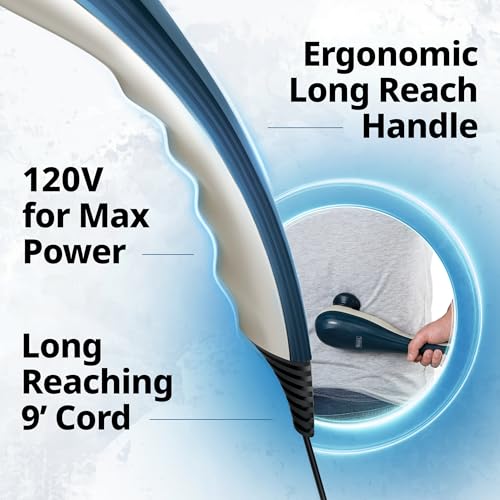 Buy now Wahl Deep Tissue Corded Long Handle Percussion Massager, Handheld Therapy with Variable Intensity to Relieve Pain in The Back, Neck, Shoulders, Muscles, & Legs, FSA Eligible, Model 4290-300 at indiglob india