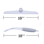 Shower Squeegee for Bathroom Glass Doors, 10'' Window Cleaner Tool