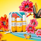 Buy now Sol de Janeiro Tropical Abundance Hair Repair Trio Travel Set | Jet Set | Sulfate Free Brazilian Joia Shampoo and Conditioner | Leave In Conditioner Spray | TSA Friendly | Amazon Exclusive at indiglob india