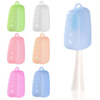 6 Pack Silicone Toothbrush Covers, Travel Toothbrush Head Cover Caps