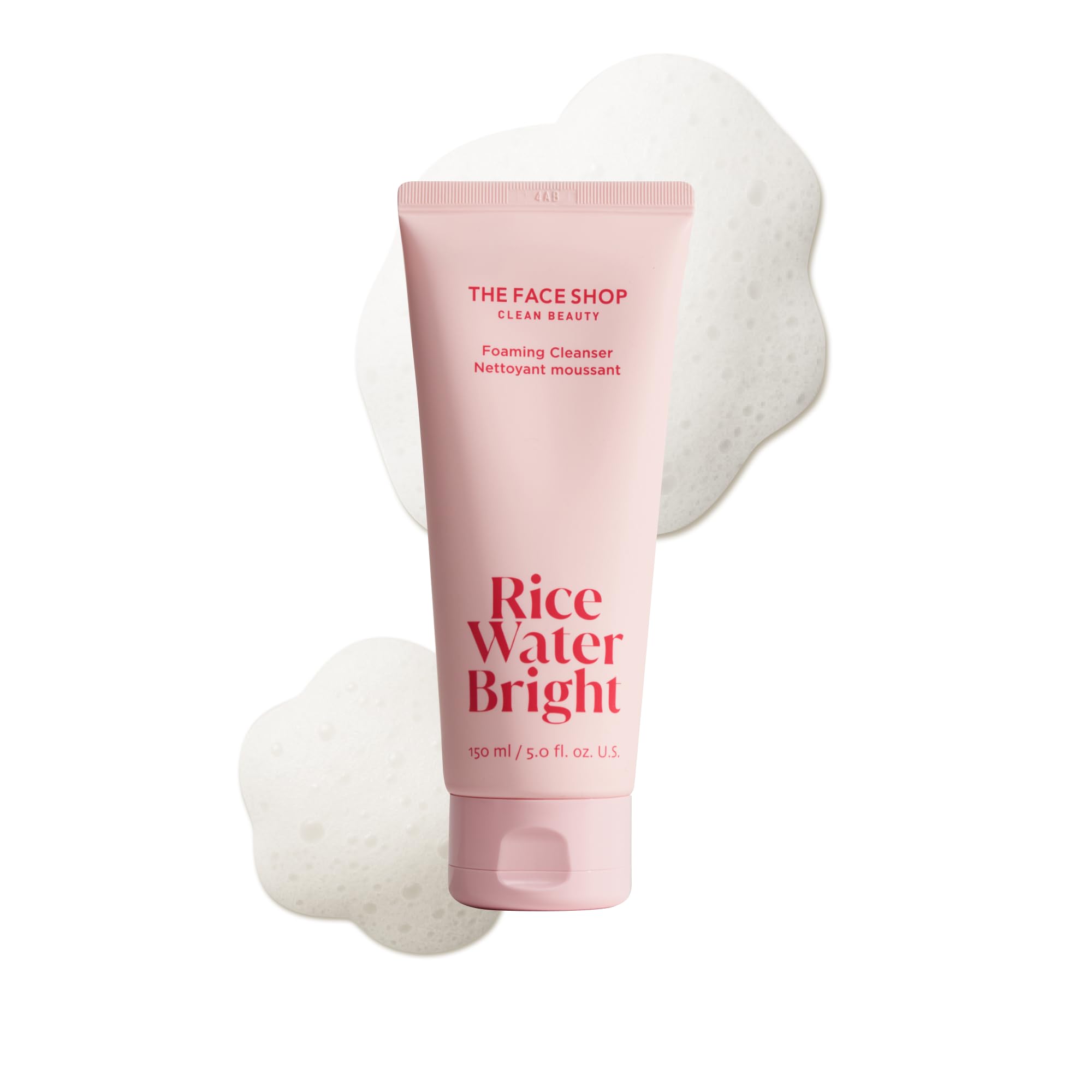 Buy now The Face Shop Rice Water Bright Foaming Facial Cleanser with Ceramide, Gentle Face Wash for Hydrating & Moisturizing, Vegan Face Cleanser, Makeup Remover, Korean Skin Care for All Skin Types, 150ml at indiglob india