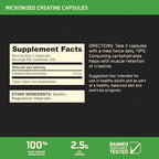 Buy now Optimum Nutrition Micronized Creatine Monohydrate Capsules, Keto Friendly, 2500mg, 300 Capsules (Packaging May Vary) at indiglob india