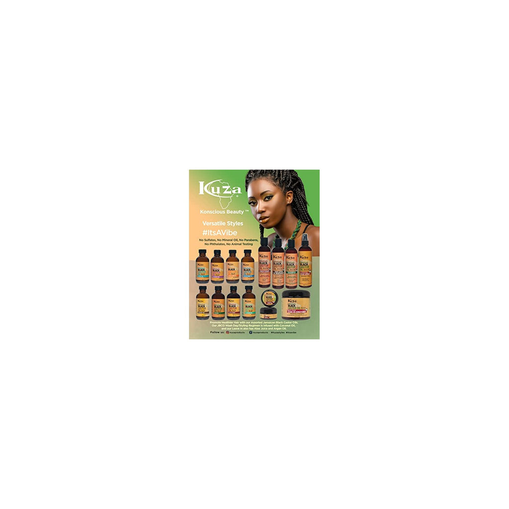 Buy now Kuza Jamaican Black Castor Oil Leave-In-Conditioner 16Oz. (Pack Of 2) at indiglob india