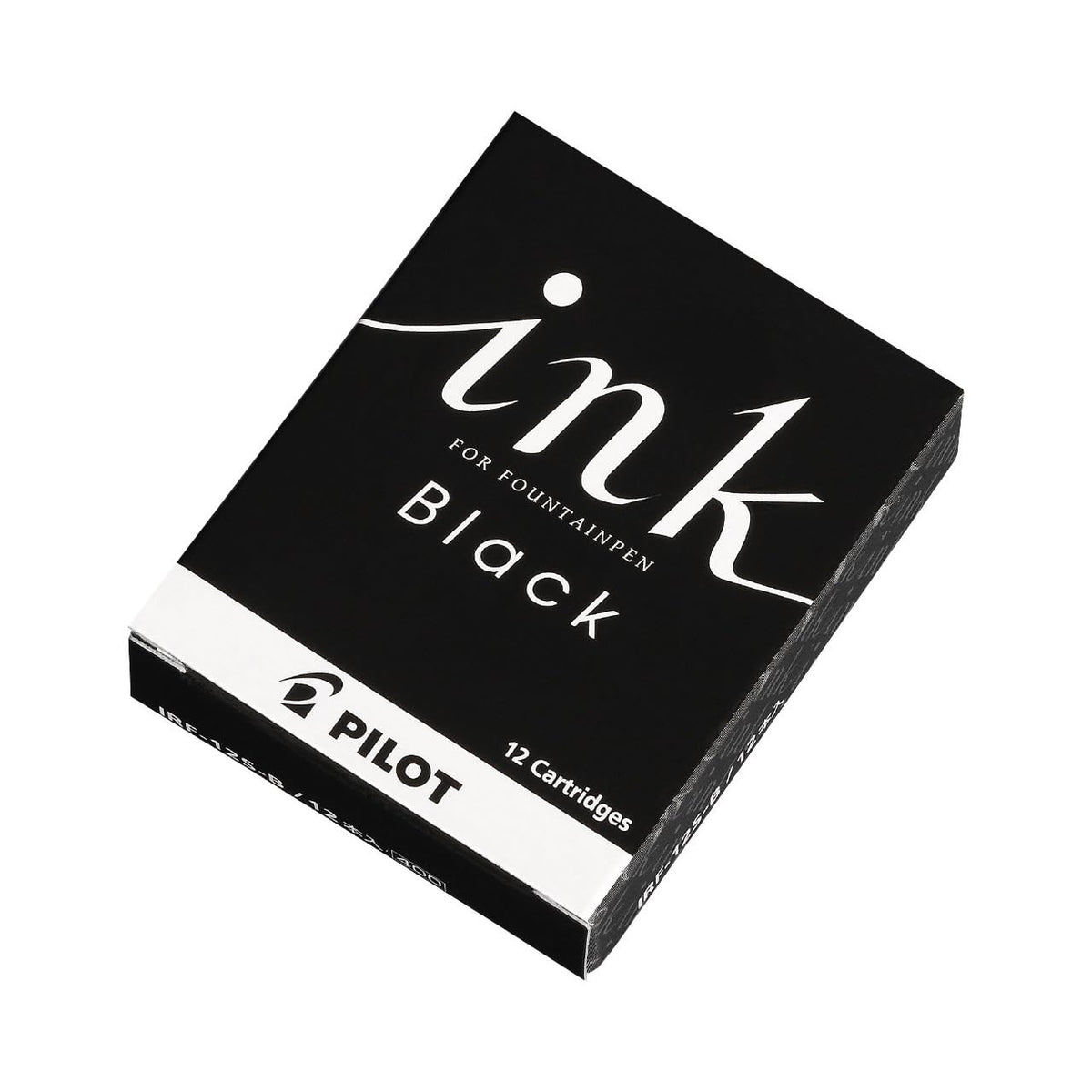 Pilot Fountain Pen Ink Cartridge [black] 12-Pack (IRF12SB)