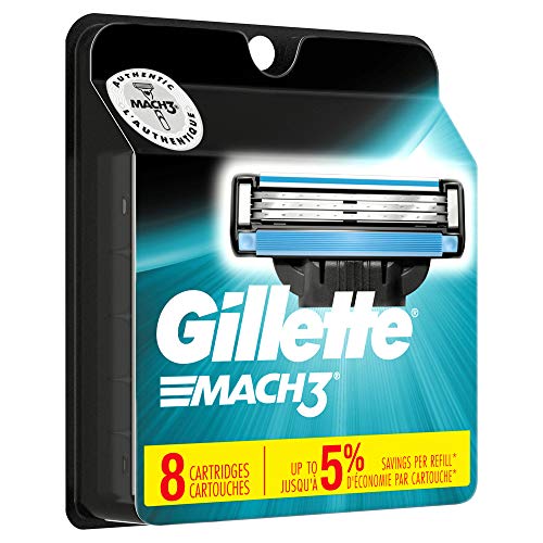 Buy now Gillette Mach3 Replacement 8 Cartridges at indiglob india