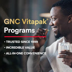 Buy now GNC Men's 30+ Vitapak Program | 5-in-1 Daily Multivitamins and Minerals | Supports Healthy Bones and Stress Relief | 30 Servings at indiglob india