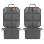 Buy now SMART ELF Car Seat Protector, 2Pack Seat Protector Protect Child Seats with Thickest Padding and Non-Slip Backing Mesh Pockets for Baby and Pet,Sedan SUV Truck (Black) at indiglob india