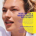 Buy now Supergoop! Superscreen - 1.7 fl oz - SPF 40 PA+++ Hydrating Daily Moisturizer Sunscreen - Protection from UV Rays + Helps Filter Pollution & Blue Light at indiglob india