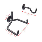 Buy now Guitar Wall Mount Acoustic Electric Classical Guitar, Ukulele, Banjo and Mandolin Wall Hanger Slat Wall Horizontal Guitar Holder Bass Stand Rack Hook (1 Pack) at indiglob india