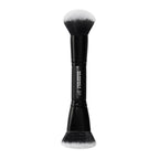 e.l.f. Liquid Bronzer & Contour Duo Brush | Silky Highly Pigmented Formula with Dual-ended Makeup Brush, Synthetic Bristles, 100% Vegan and Cruelty-Free