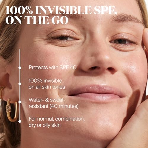 Buy now Supergoop! Unseen Sunscreen Stick - SPF 40 - Clear & Invisible Sun Protection - Broad Spectrum Face Sunscreen - Glides Over Makeup - Natural Finish - For All Skin Types - 0.7 fl oz at indiglob india