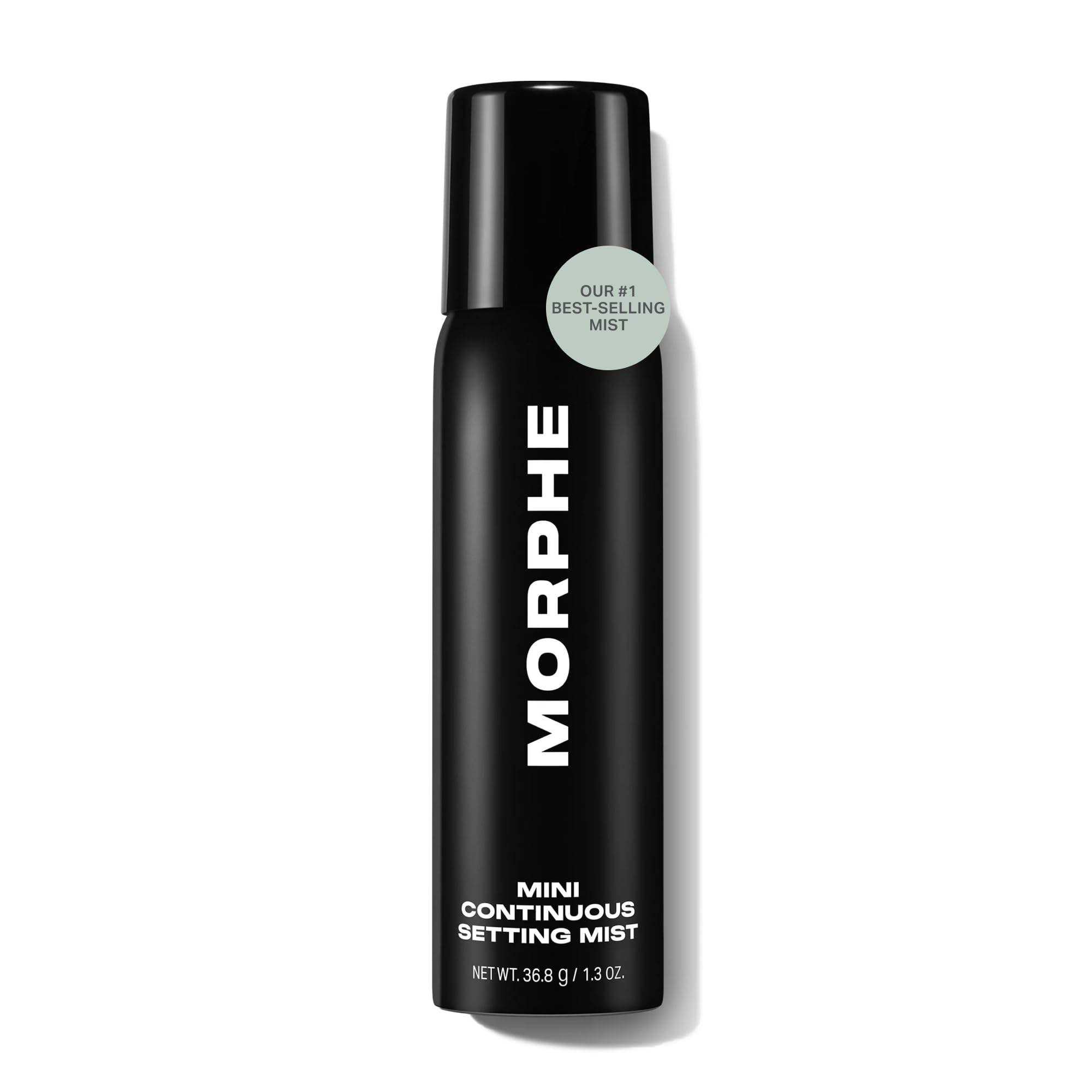 Morphe Continuous Setting Mist - Micro-Fine Makeup Setting Spray with a Natural Radiant Finish - Helps Makeup Resist Caking or Fading & Increases Wear of Foundation (2.8 fl oz)