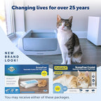 Buy now PetSafe ScoopFree Disposable Crystal Cat Litter Tray - Easy Cleaning Box - Refill Tray for Electric Litter Box - Fragrance Free - 4.3 lb Bags - 6 Pack at indiglob india