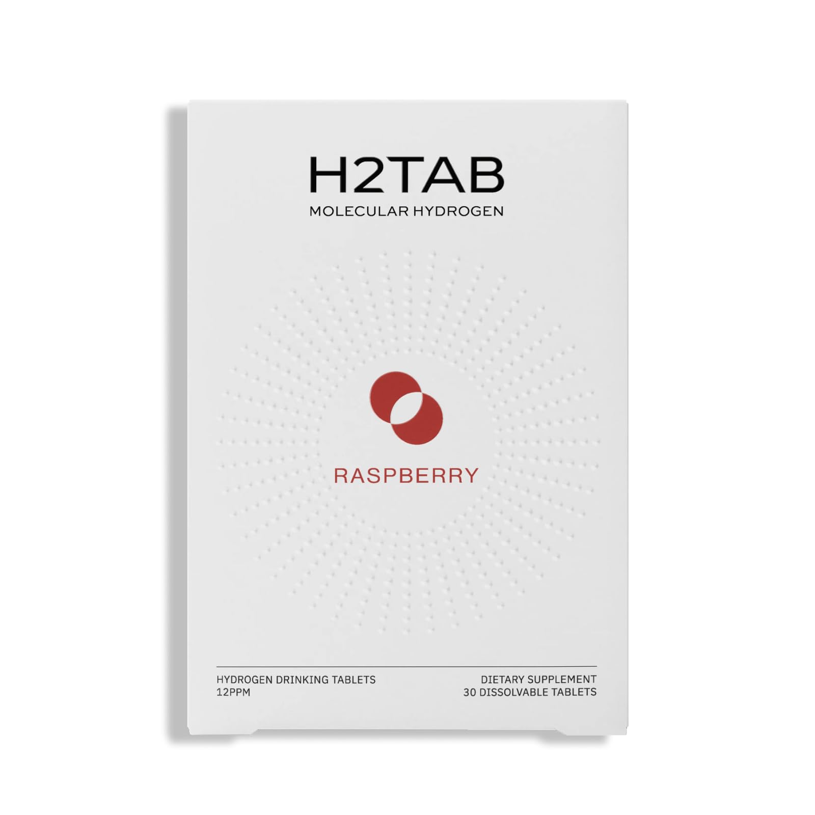 H2Tab Molecular Hydrogen Water Drinking Tablets, 30 Count | 12 PPM, Supports Muscle Recovery & Metabolism, Cellular, Brain & Gut Health, H2 Antioxidant, Magnesium-Based