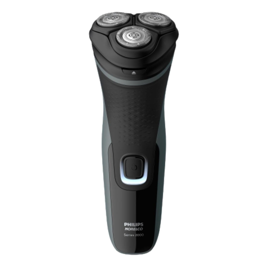 Buy now Philips Norelco Shaver 2400 Series, Wet and Dry Electric Shaver, Pop-up Trimmer, P-Cap, Deep Black, Model X3001/90 at indiglob india