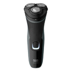 Buy now Philips Norelco Shaver 2400 Series, Wet and Dry Electric Shaver, Pop-up Trimmer, P-Cap, Deep Black, Model X3001/90 at indiglob india