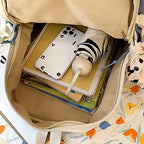 Buy now JQWSVE Kawaii Backpack with Kawaii Pins and Accessories Cute Backpack Aesthetic Backpack Women Lightweight Travel Rucksack at indiglob india