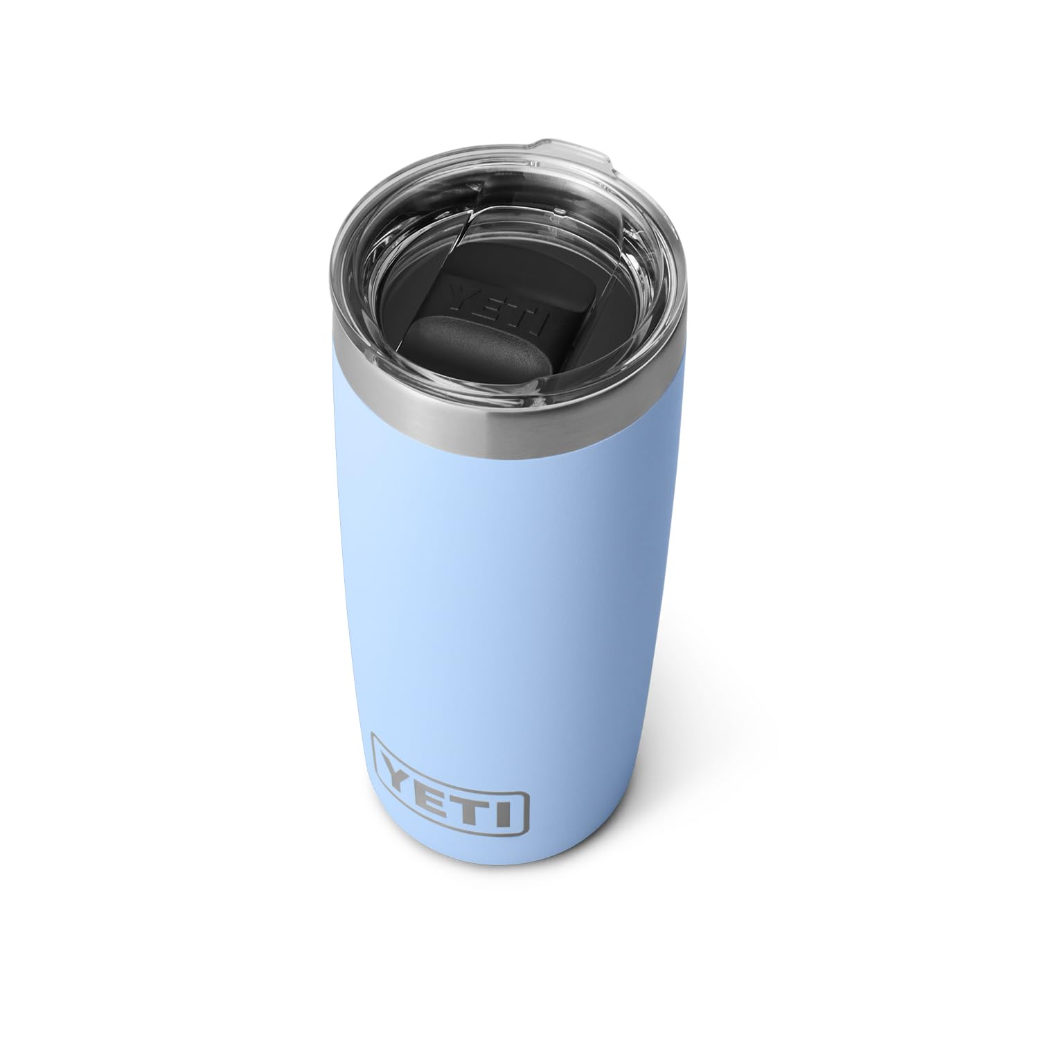 Buy now YETI Rambler 10 oz Tumbler, Stainless Steel, Vacuum Insulated with MagSlider Lid, Tropical Pink Big Sky Blue at indiglob india