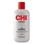CHI Infra Silk Infusion, Silk Reconstructing Leave-In Hair Treatment for Creating Smooth, Shiny, Strong Hair, 6 Oz