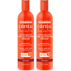 Cantu Moisturizing Curl Activator Cream for Natural Hair with Pure Shea Butter, 12 fl oz (Pack of 2)