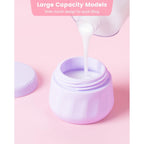 Mrsdry's large capacity travel container with a wide mouth design for easy filling, perfect for toiletries. Verified by CuratCart.