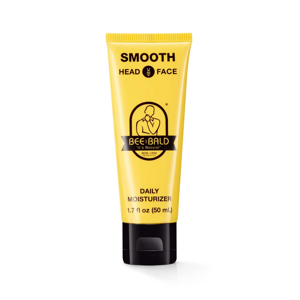 Bee Bald SMOOTH+ Head & Face Sunscreen SPF 30, Scalp Moisturizer, 1.7 fl oz | Hydrates, Shields, and Moisturizes Skin. Blocks Harmful UVA/UVB Sun Rays with SPF 30 on Head or Face. Perfect Daily Defense.