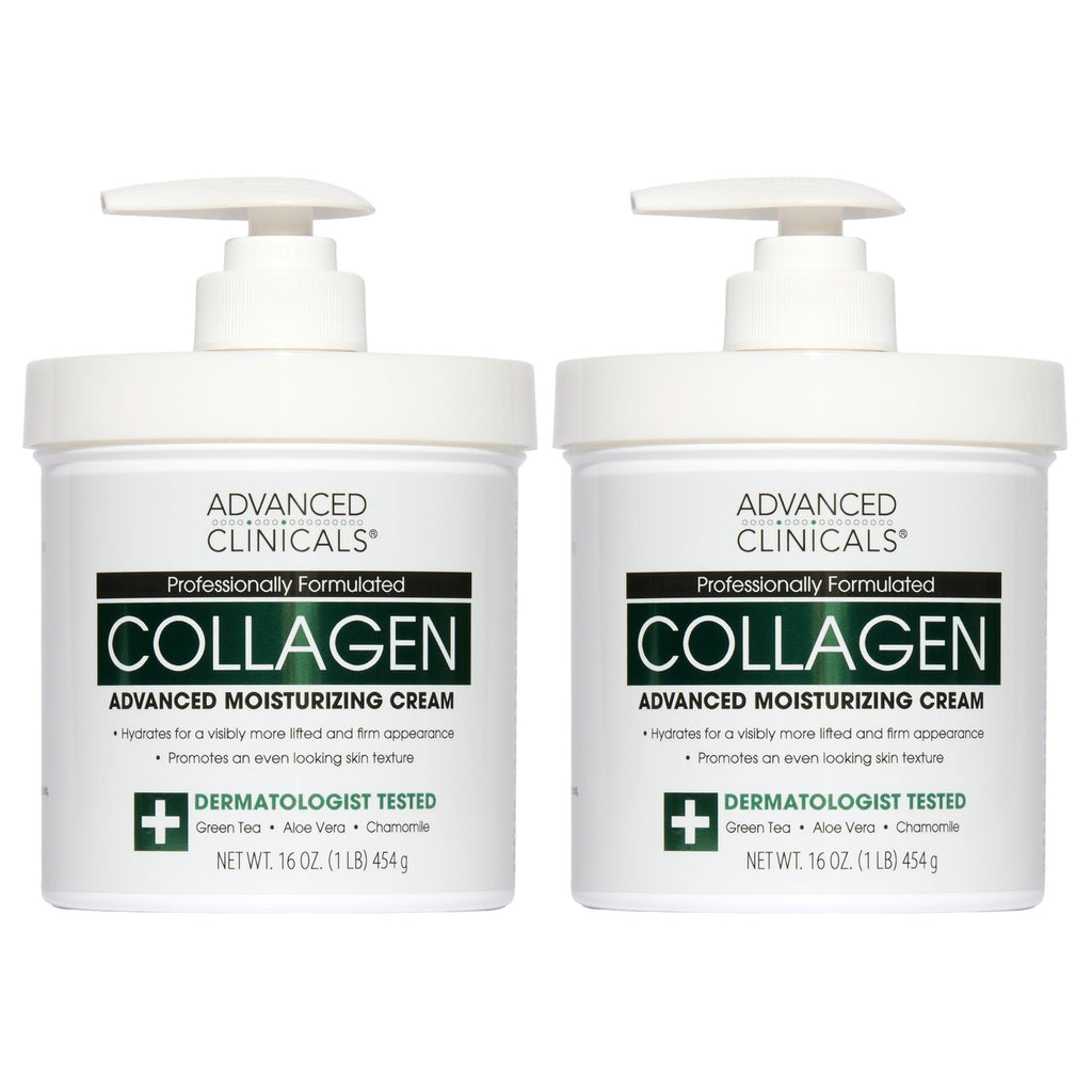 Buy now Advanced Clinicals Manuka Honey Body Cream For Women & Men | Body Butter Lotion For Extremely Dry Skin | Collagen Cream | Skincare Moisturizer Hydrating Balm Improves Look Of Aging Skin, 16 Ounce 5 - Collagen Skin Rescue Body Cream 16 Ounce (Pack of 2) at indiglob india