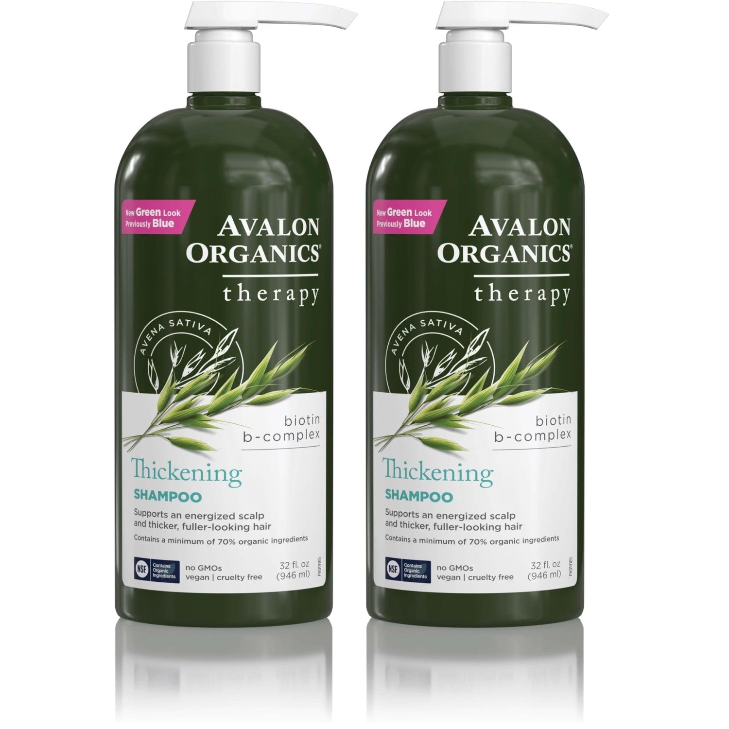 Avalon Organics Therapy Biotin B-Complex Thickening Shampoo, 32 oz