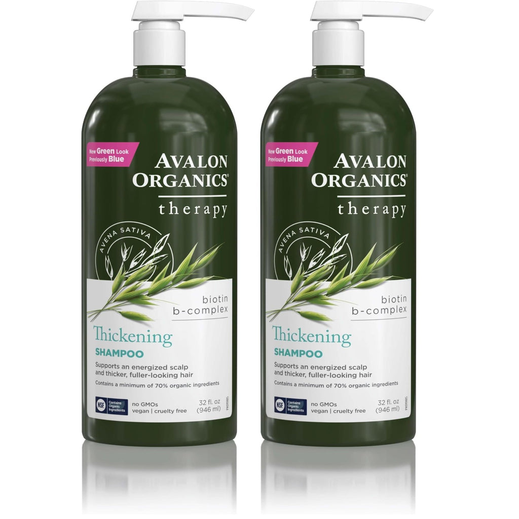 Avalon Organics Therapy Biotin B-Complex Thickening Shampoo, 32 oz