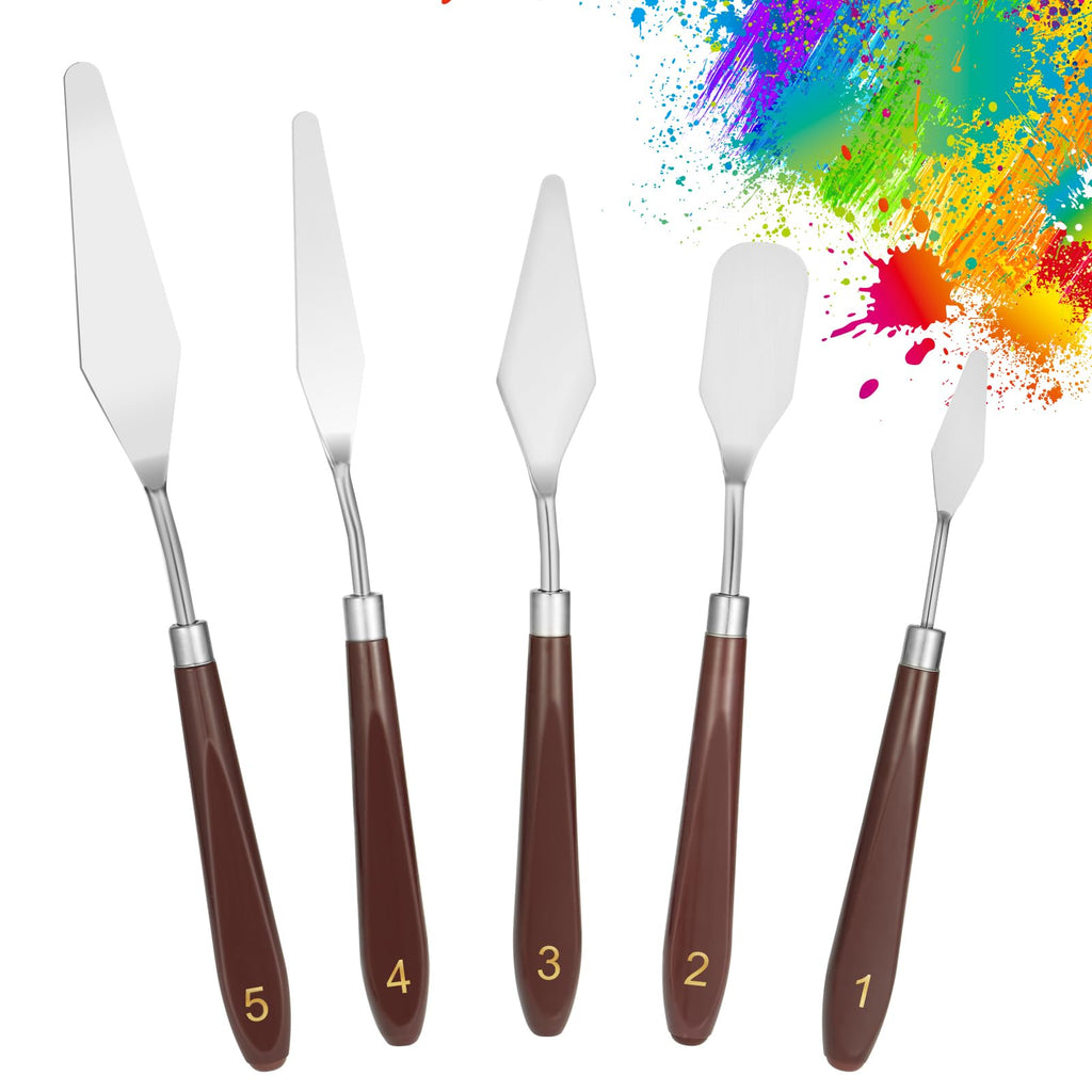Discover the EGYPAMID Palette Knife Set, a premium import ideal for artists, available at Curat Cart. Perfect for vibrant creations.