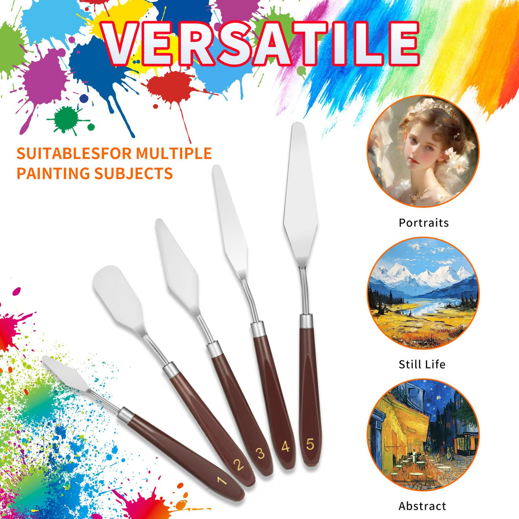 Discover the EGYPAMID Palette Knife Set, a premium imported choice for artists in India, perfect for versatile painting styles. Shop at Curat Cart.