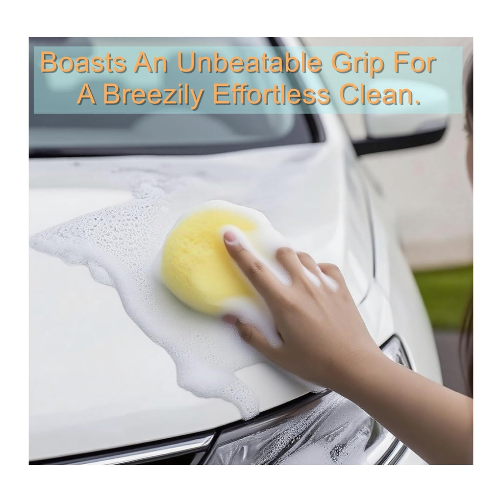 Experience unbeatable grip with our Car Wash Sponges, perfect for effortless cleaning. Available at Curat Cart.