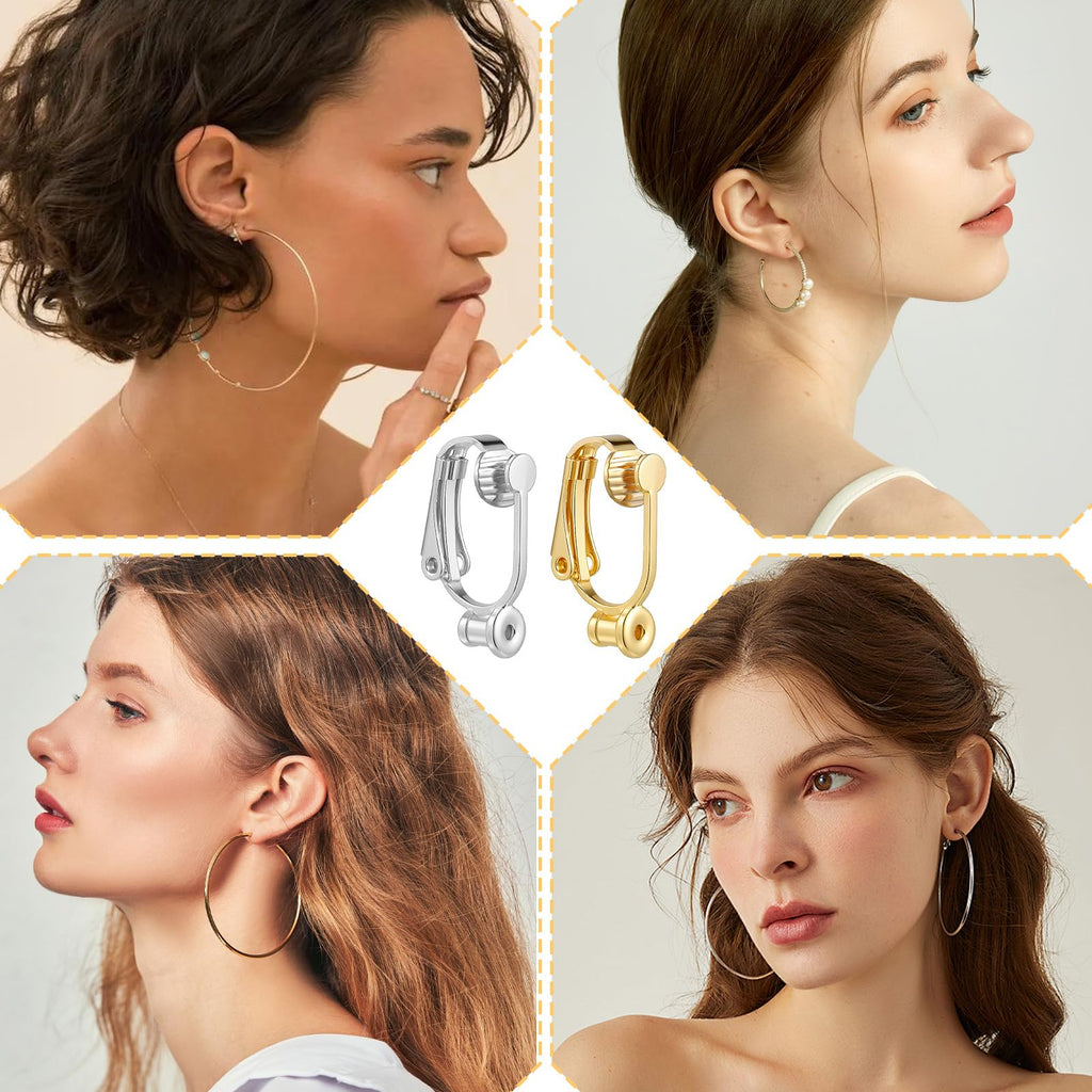 Transform your style with Clip-on Earring Converters and Pads, available at Curat Cart. 100% Authentic for effortless elegance.