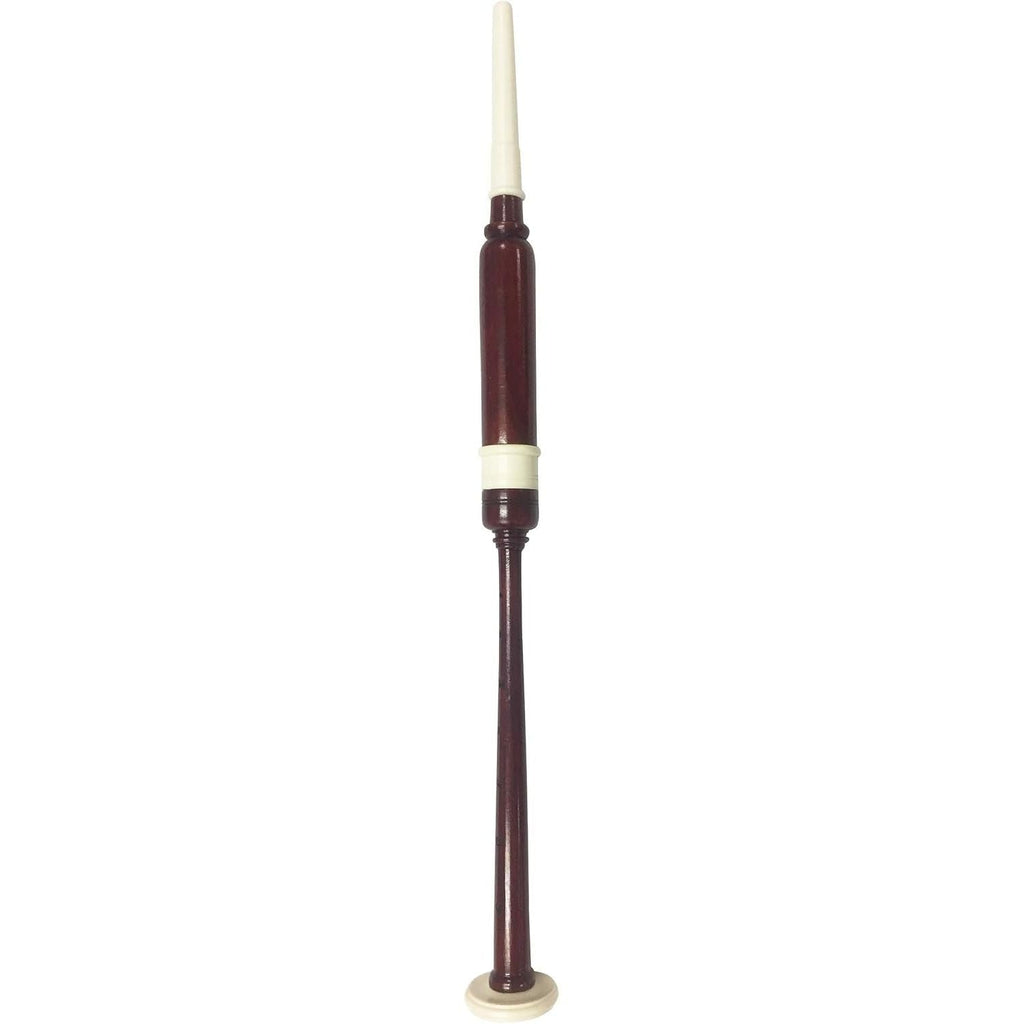 Buy now Standard Rosewood Highland Bagpipe Practice Chanter IMM Wooden Ivory Fitting with Famous Brown Scottish color comes with Reed at indiglob india