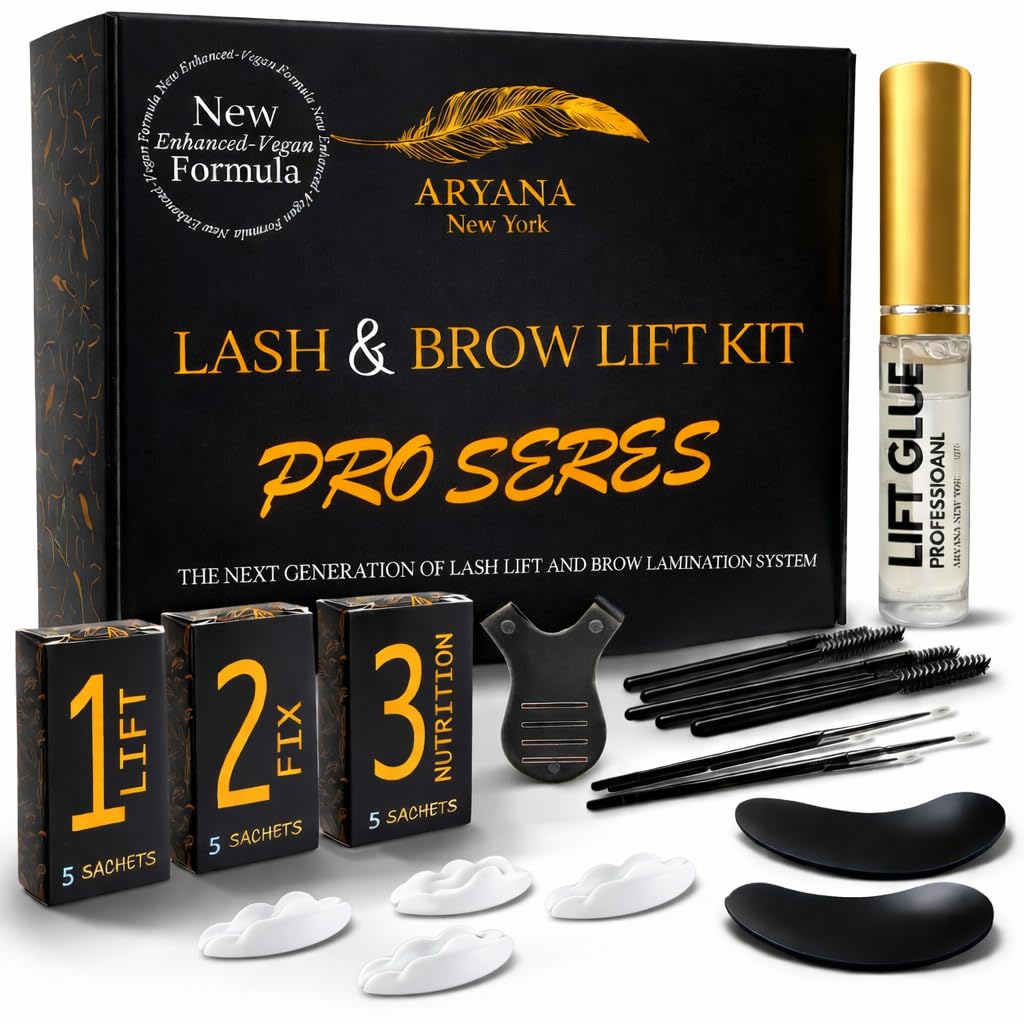 ARYANA NEW YORK Eyebrow Lamination Kit Professional | At Home DIY and Salon Use brow lamination kit, Instant Brow Lift Sachet Professional Series