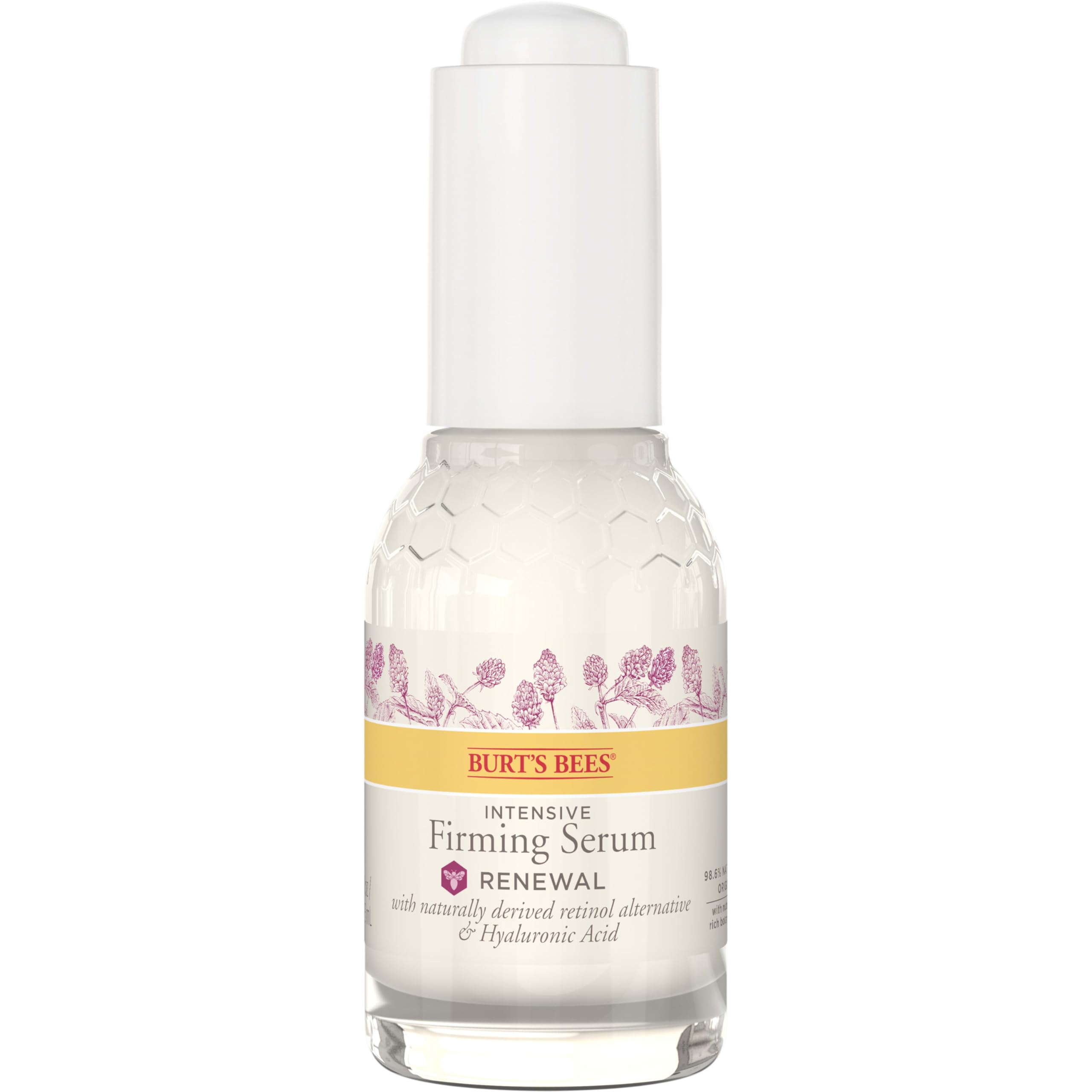 Buy now Burt's Bees Renewal Intensive Firming Serum With Natural Retinol Alternative and Hyaluronic Acid, Powerful Anti-Aging Ingredients, 98.6 Percent Natural-Origin Skin Care, 1 fl. oz. Bottle at indiglob india