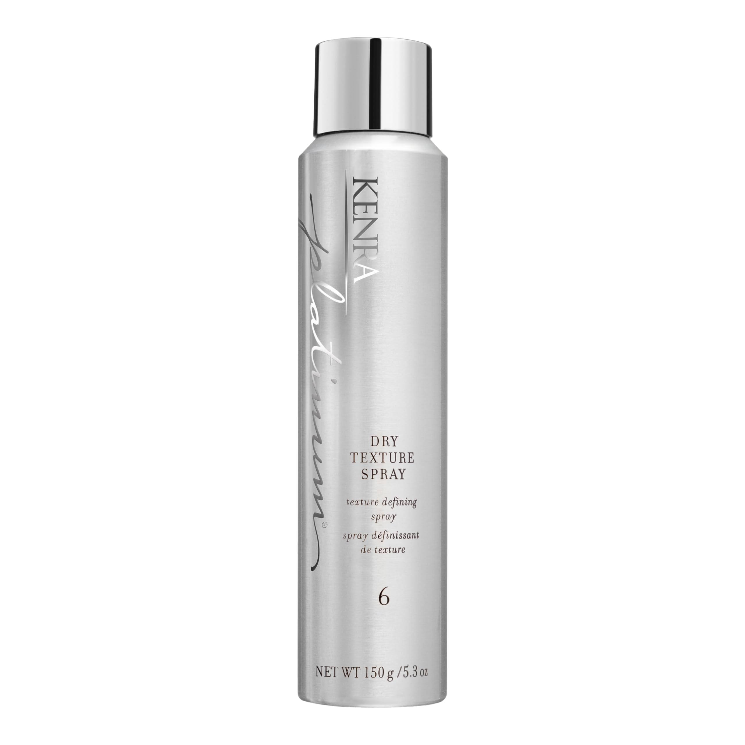 Kenra Platinum Dry Texture Spray 6 | Texture Defining Styler | Increases Texture & Fullness | Absorbs Oils & Impurities | Ultra-Lightweight, Non-Drying Formulation | All Hair Types