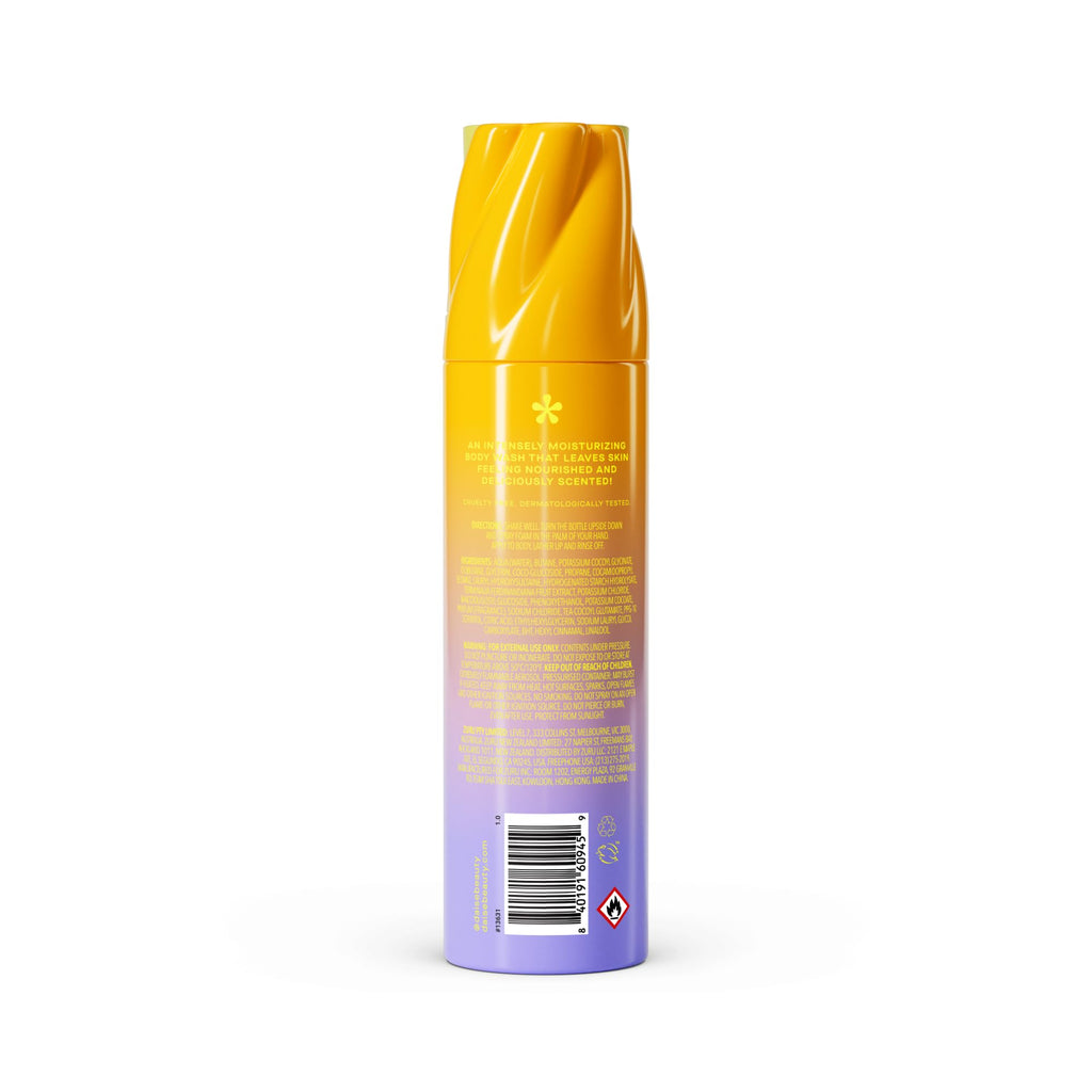 Daise Foaming Body Wash in Vanilla Whip, 8.8 OZ / 250 g (Pack of 2)
