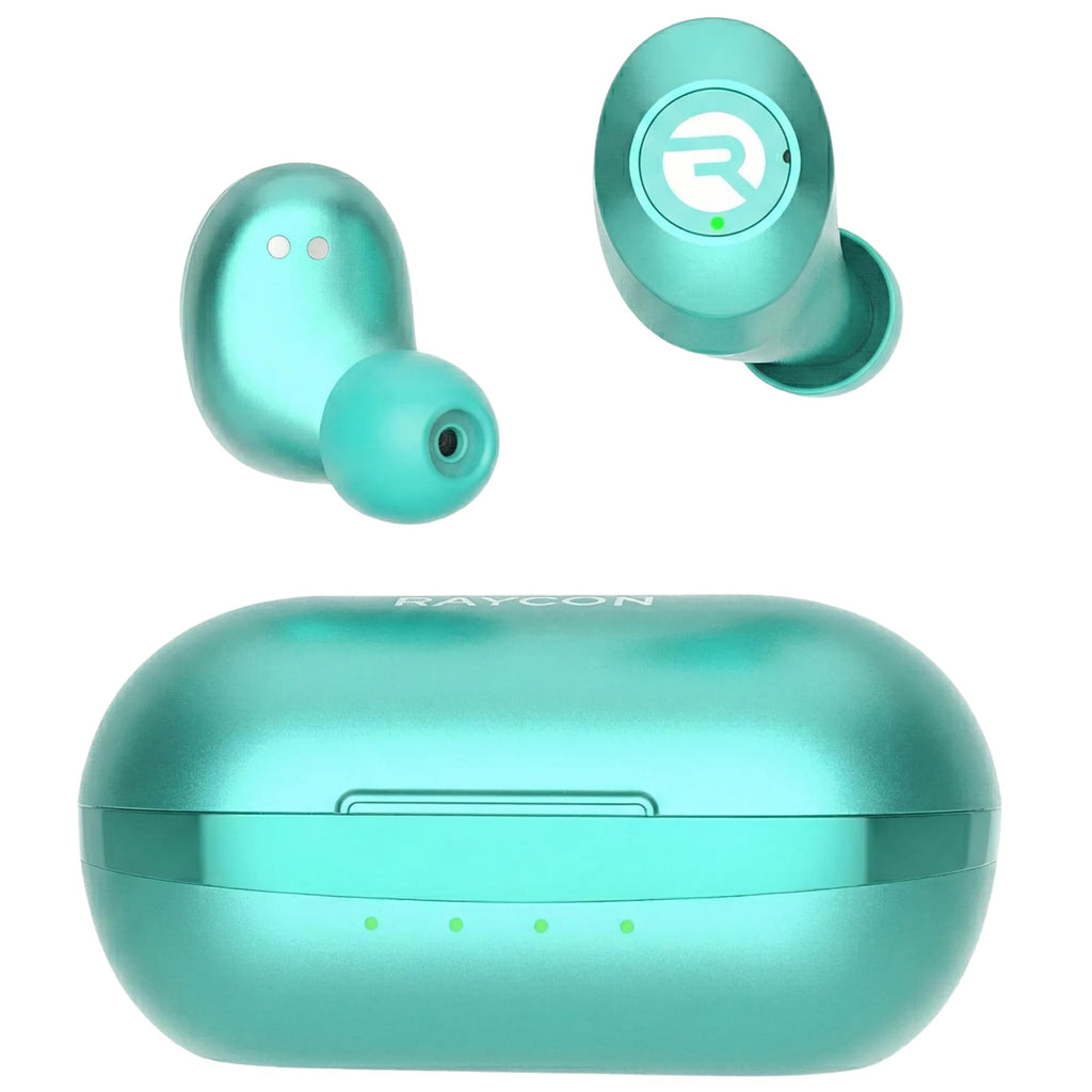 Buy now Raycon Everyday Classic Bluetooth Wireless Earbuds + Microphone with Active Noise Canceling, Sweat & Water-Resistant Earphones, Ear Buds Wireless Bluetooth 32 Hours Playtime (Rose Gold) Mint at indiglob india