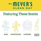 Buy now MRS. MEYER'S CLEAN DAY Hand Soap, Made with Essential Oils, Honeysuckle, 12.5 fl. oz - Pack of 6 at indiglob india