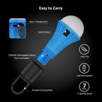 Lepro LED Rechargeable Camping Lantern with 7 RGBW Light Modes, 2Packs