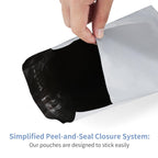 7.8 x 11.8 Inch Disposable Ostomy Waste Bags 50-Pack