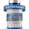 4-in-1 Gut Health Support – Prebiotics + Probiotics + Postbiotics + Digestive Enzymes for Women and Men – DE111 Spore Probiotic for Digestive Support & Bloating – Non-GMO – 60 Veggie Capsules